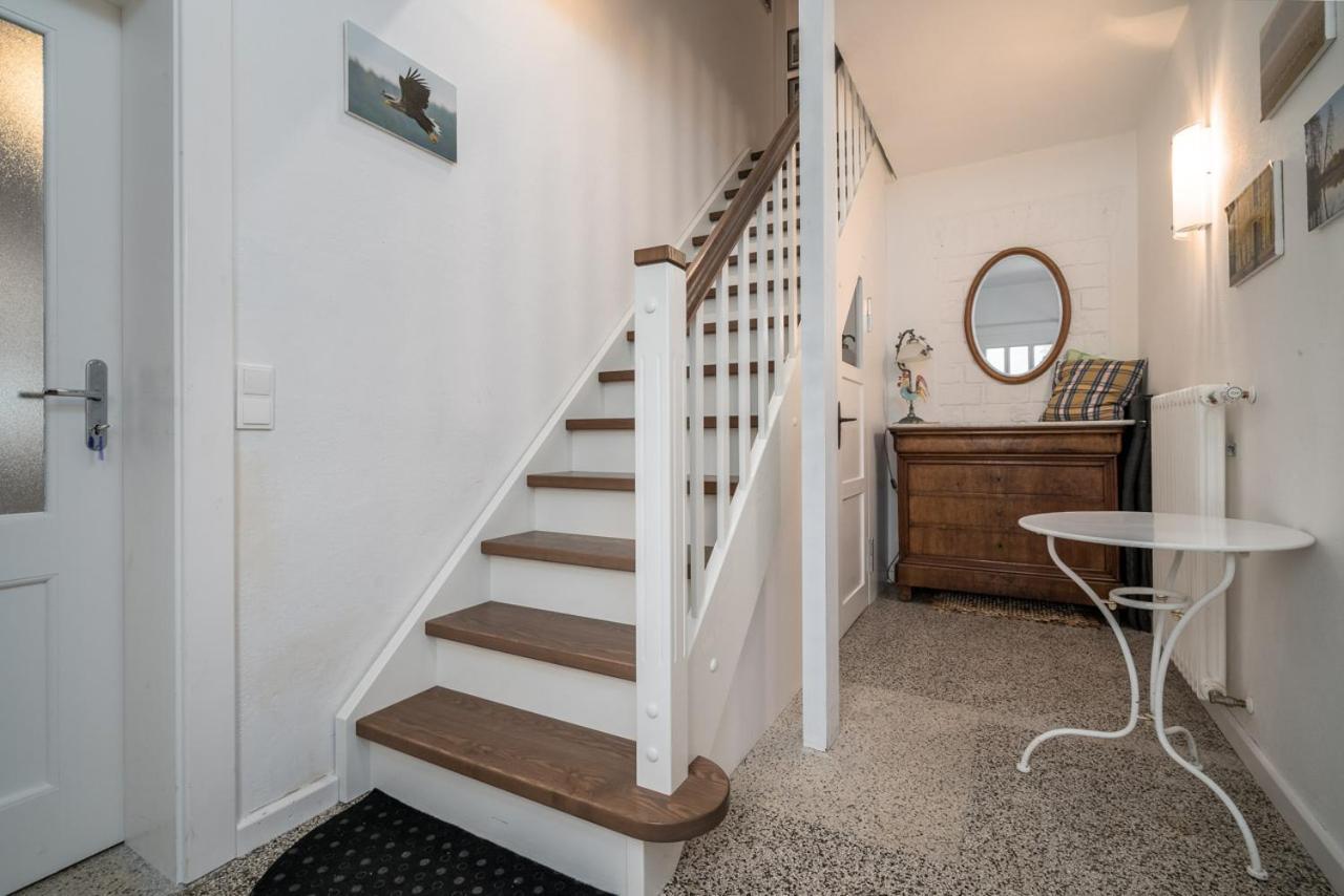 Ferienwohnung 1 Im Landhaus Am Wildpark Boek Luaran gambar
