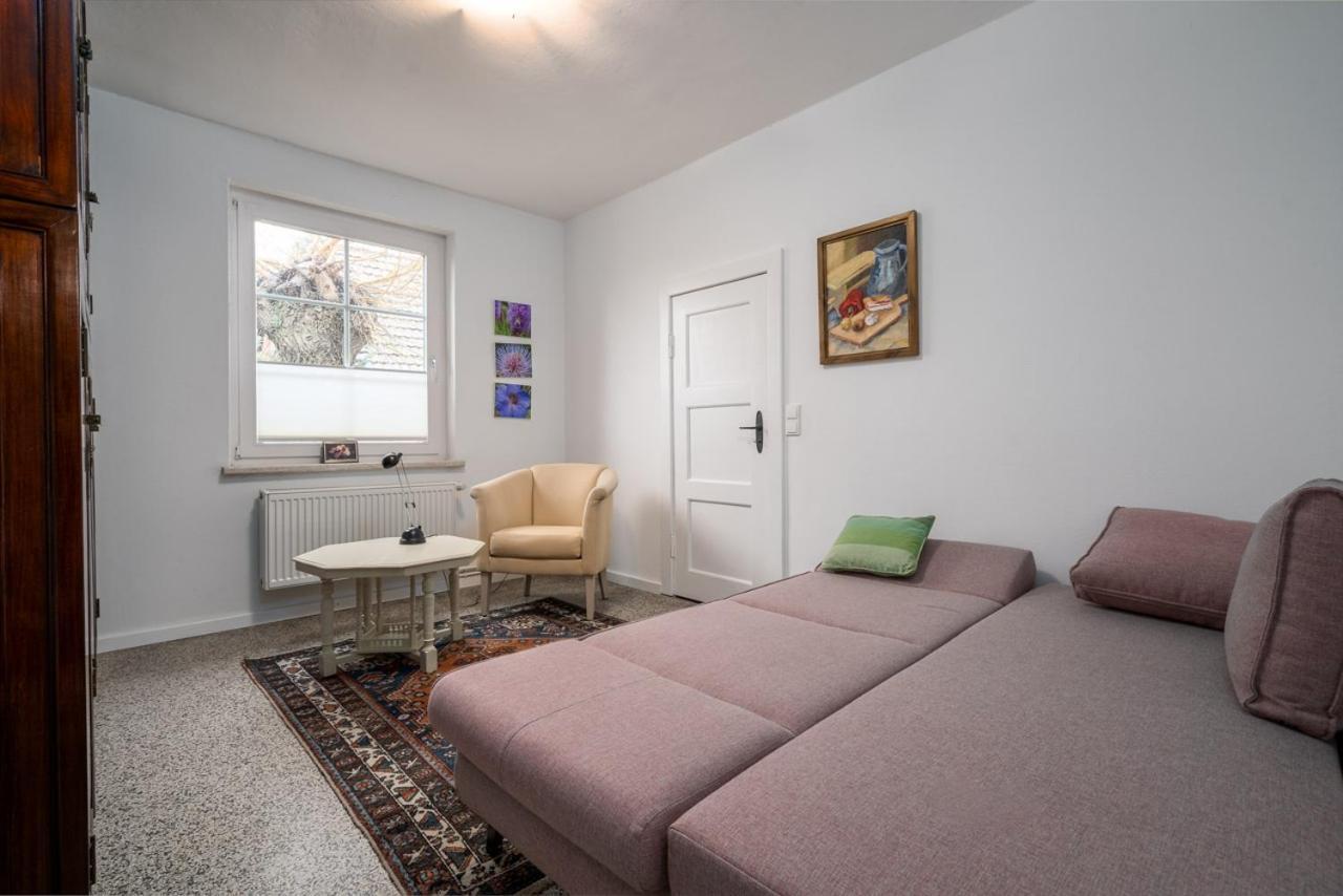 Ferienwohnung 1 Im Landhaus Am Wildpark Boek Luaran gambar
